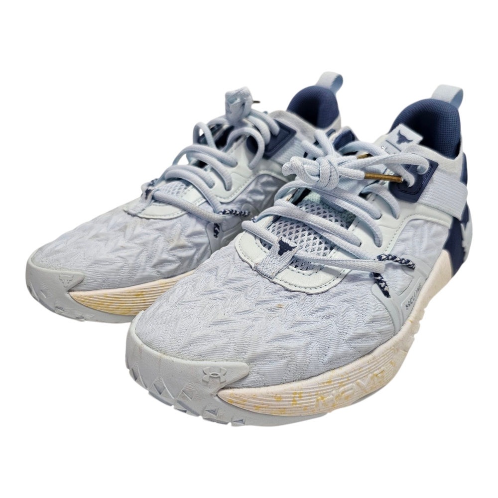 Stylish Blue and White Sneakers